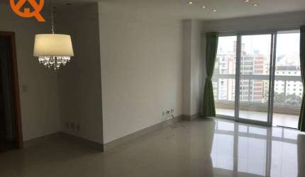 Apartamento semi-mobiliado para alugar no Cambuí, com 3 quartos