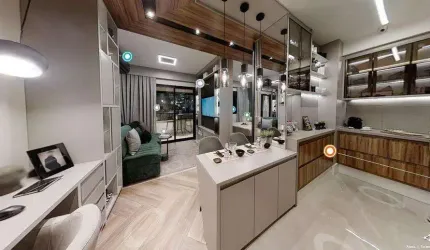 Apartamento à venda em Campinas, Centro, com 1 suíte, com 46 m², Sirius Patriani