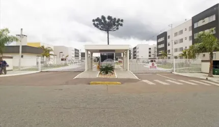 Apartamento com 2 quartos para alugar na Rua Maria Joaquina Vaz, 721, Jardim Itaqui, Campo Largo, 40 m2 por R$ 800