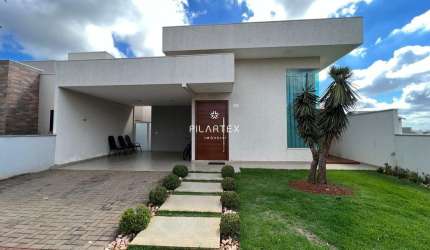 Casa térrea moderna no Condomínio Morada das Flores - Cambé