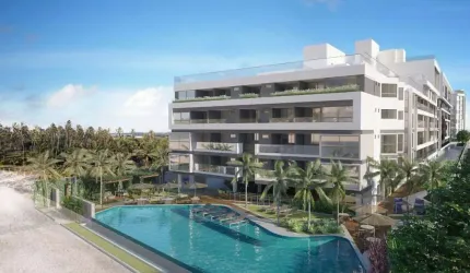 Aptos a venda pé na areia, 03 quartos, Beira-Mar, 93m²