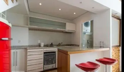 Loft com 1 dormitório para alugar, 96 m² por R$ 7.438,00/mês - Panamby - São Paulo/SP
