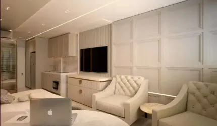 Apartamento com 1 dormitório, 30 m² - venda por R$ 670.000,00 ou aluguel por R$ 5.000,00/mês - Brooklin Paulista - São Paulo/SP