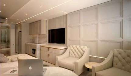 Apartamento com 1 dormitório, 30 m² - venda por R$ 670.000,00 ou aluguel por R$ 5.000,00/mês - Brooklin Paulista - São Paulo/SP