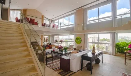 Apartamento Triplex com 4 dormitórios à venda, 900 m² por R$ 18.000.000,00 - Jardim Guedala - São Paulo/SP