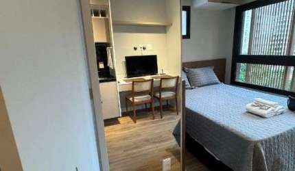 Studio com 1 dormitório, 27 m² - venda por R$ 570.000,00 ou aluguel por R$ 4.050,00/mês - Moema - São Paulo/SP