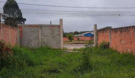 Lindo terreno 200M² todo murado, rua asfalto Vila Militar I Piraquara PR.
