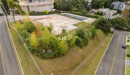 Terreno em condomínio fechado à venda na Rua Pedro Muraro, 50, São João, Curitiba, 1851 m2 por R$ 5.300.000
