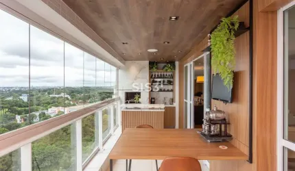 Apartamento com 3 quartos à venda na Rua Deputado Heitor Alencar Furtado, 3600, Ecoville, Curitiba, 128 m2 por R$ 1.695.000