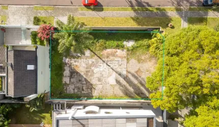 Terreno comercial à venda na Rua João David Perneta, Hugo Lange, Curitiba, 505 m2 por R$ 1.300.000