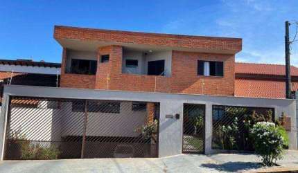 Sobrado com 4 dormitórios, 375 m² - venda por R$ 1.300.000,00 ou aluguel por R$ 6.500,00/mês - Jardim Presidente - Londrina/PR