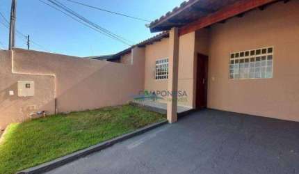 Casa com 3 dormitórios à venda, 80 m² por R$ 350.000,00 - Aragarça - Londrina/PR