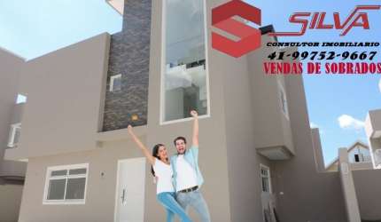 SOBRADO TRIPLEX  c/140m² - 03 Qtos sendo 01 Suíte  - Terraço Gourmet c/ Churrasqueira - Quintal - Bairro Alto - Curitiba