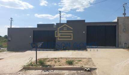 Casa para Venda em Caldas Novas, Jardim Privê das Caldas, 2 dormitórios, 1 suíte, 1 banheiro