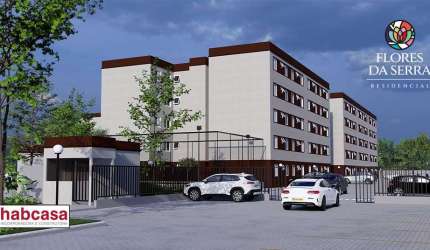 Apartamento com 2 dormitórios à venda, 42 m² por R$ 215.000 - Botujuru - Mogi das Cruzes/SP