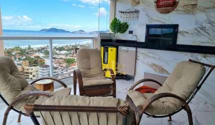 Apartamento com 2 dormitórios à venda, 72 m² por R$ 745.000,00 - Enseada - Guarujá/SP