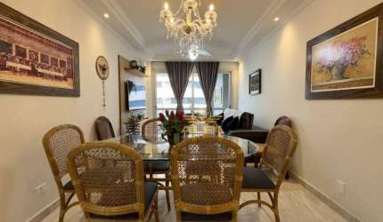 Apartamento com 3 dormitórios à venda, 100 m² por R$ 630.000,00 - Pitangueiras - Guarujá/SP