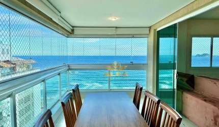 PRÉDIO NOVO - Apartamento com 3 Suítes à venda, Praia das Pitangueiras, Guarujá.