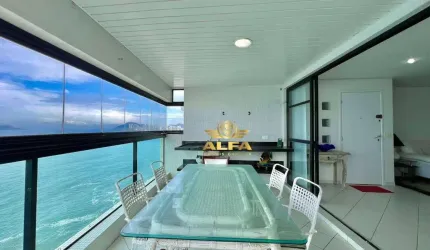 Apartamento com 3 dormitórios à venda, 184 m² por R$ 1.400.000,00 - Pitangueiras - Guarujá/SP