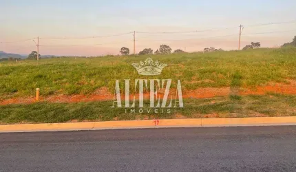 Terreno em condomínio fechado à venda na Estrada Municipal Luciano Rocha Peçanha, Cachoeira, Atibaia por R$ 350.000