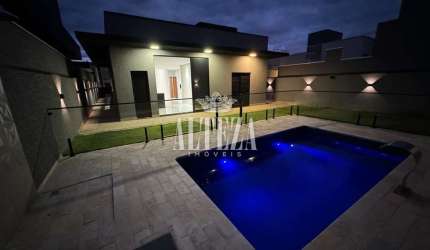 Casa em condomínio fechado com 3 quartos à venda na Estrada dos Pires, Chácaras Maringá, Atibaia, 173 m2 por R$ 1.650.000