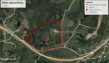 Terreno à venda na Rod. do Café, Km 125, São Caetano, Campo Largo por R$ 22.000.000