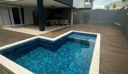 Alphaville Litoral Norte 2| 4 suítes| Fino acabamento| PORTEIRA FECHADA R$2.700.000,00