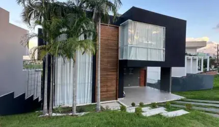 EXCLUSIVIDADE| MAGNÍFICA CASA EM ALPHAVILLE LITORAL NORTE 2| 4 SUÍTES| FINO ACABAMENTO| R$2.000.000,00