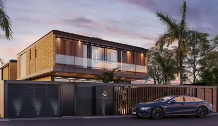 Imperdível! Casa de Luxo na Praia do Estaleiro, Balneário Camboriú-SC: 4 quartos, 4 suítes, 3 salas, 6 banheiros, 2 vagas de garagem, 349,02 m². Entrega maio de 2025.