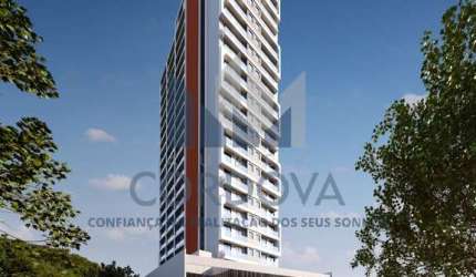 Apartamento à venda no Centro de Itajaí-SC: 1 quarto, 1 suíte, 1 vaga de garagem, 43m² de área.