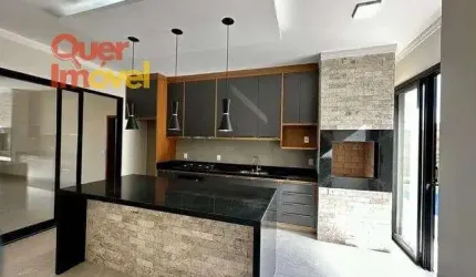 Venda de Casa de Alto Padrão no Condomínio Vivendas da Mata Portal Aroeira em Ribeirão Preto-SP pela Quer Imóvel Negócios Imobiliários: 3 Quartos, 3 Suítes, 2 Salas, 5 Banheiros, 4 Vagas de Garagem, 1