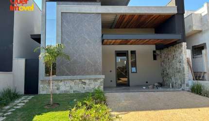 Casa em condomínio de luxo no Jardim Valencia - Ribeirão Preto-SP: 3 quartos, 3 suítes, 147,60m² - Imperdível!