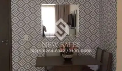Apartamento 2 quartos, mobiliado - Residencial Flórida