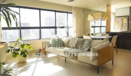 Apartamento mobiliado alto padrão 3 suítes plenas - Setor Marista