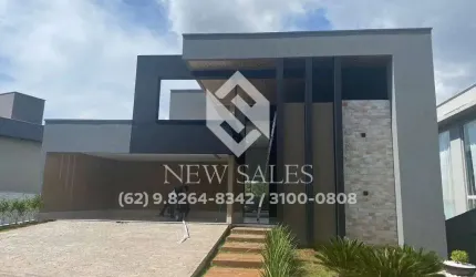 Casa de condomínio c/ 560m² de lote, 4 suítes - Condomínio do Lago