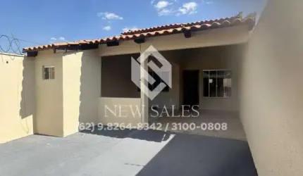 Casa de 3 quartos com um amplo quintal - Senador Canedo/Residencial Marília
