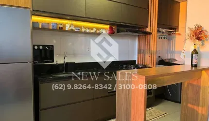 apartamento 2 quartos 1 suite andar alto 69 mts jardim atlantico
