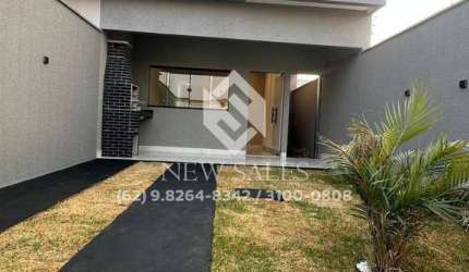 Linda Casa com 2 Quartos sendo 1 Suíte - Residencial Scala