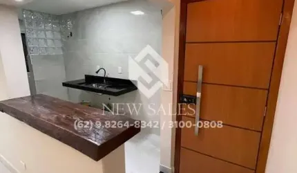 Apartamento todo reformado c/ 2 quartos - Setor Nova Suíça
