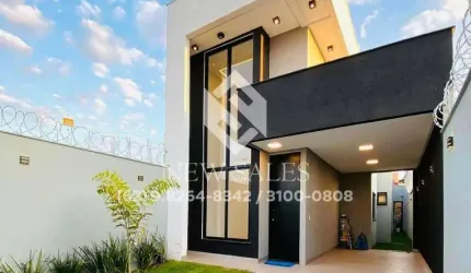Casa alto padrão, 3 quartos 1 suíte - Jardim Presidente