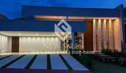 Casa alto padrão, 4 suítes plenas - Res. Villa Verde