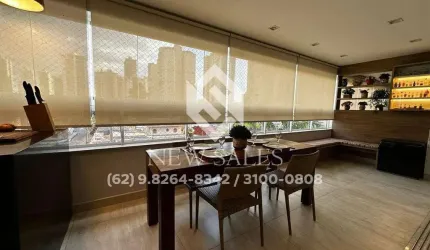 Apartamento 3 suítes plenas, varanda gourmet - Setor Bueno