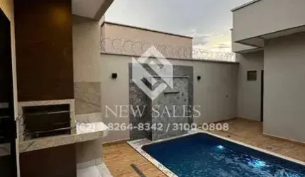 CASA NOVA DE ALTO PADRÃO NO RESIDENCIAL ALICE BARBOSA PRONTA PARA MORAR!