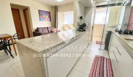Apartamento 2 quartos 1 suíte, 3 vagas - Parque Amazônia