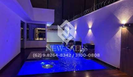 CASA ALTO PADRÃO COM 4 SUÍTES - PISCINA AQUECIDA - SETOR FAIÇALVILLE