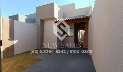 AGIO ! Casa nova, 2 quartos 1 suíte - Residencial Santa Efigênia