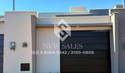 Casa 2 quartos 1 suite70 mts setor nova canãa trindad