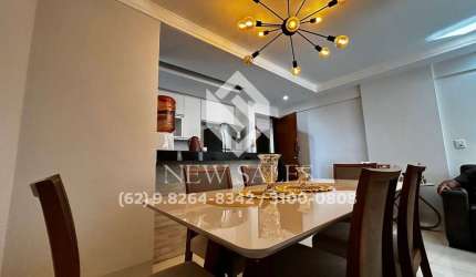 Apartamento c/ 3 suítes, lazer completo - Residencial Eldorado