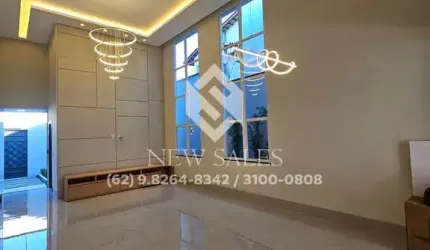 Casa alto padrão, 3 suítes plenas, piscina aquecida - Jardim Europa