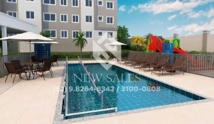 APARTAMENTO 2 QUARTOS 1 VAGA 48 MTS CHACARA SÃO PEDRO AP GOIÂNIA